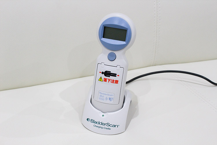 医療機器のご紹介 残尿測定器